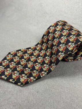 Loewe Pintores Españoles 100% Silk Spanish Painters Novelty Tie